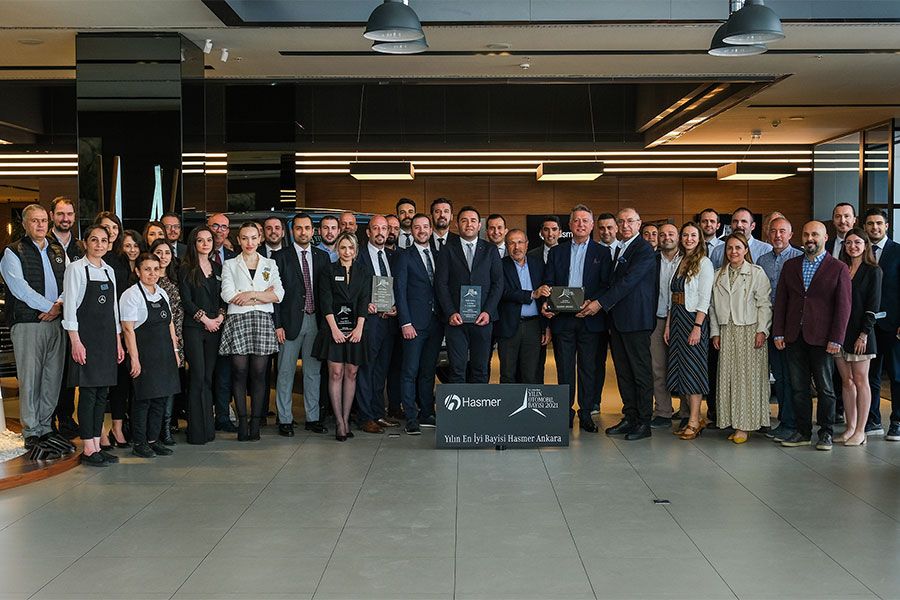 Hasmer Ankara 2021 Yılın Otomobil Bayisi Ödülü