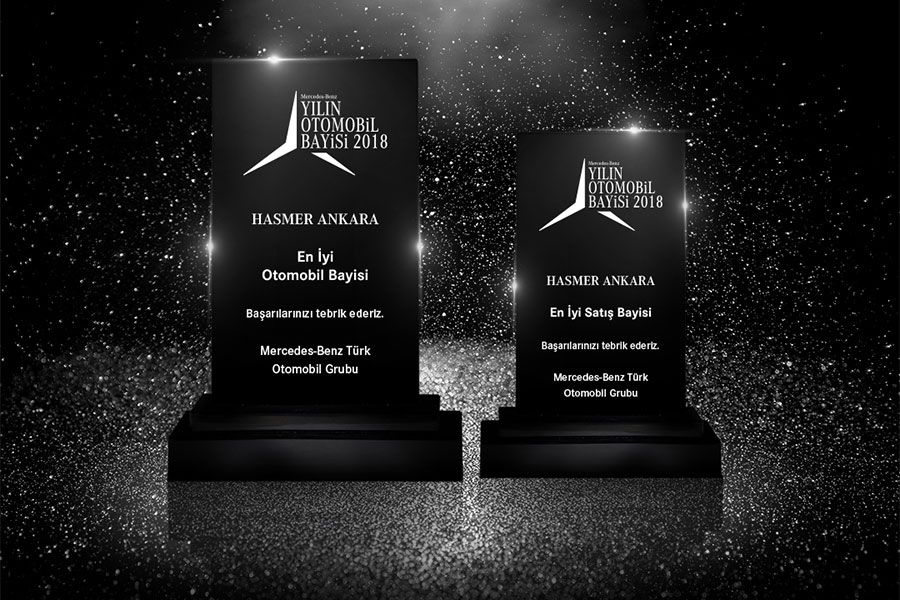 Hasmer Ankara 2018 Yılın Otomobil Bayisi Ödülü